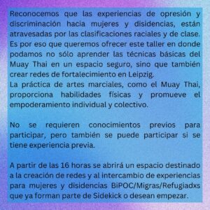 Taller de Muay Thai & Encuentro 2