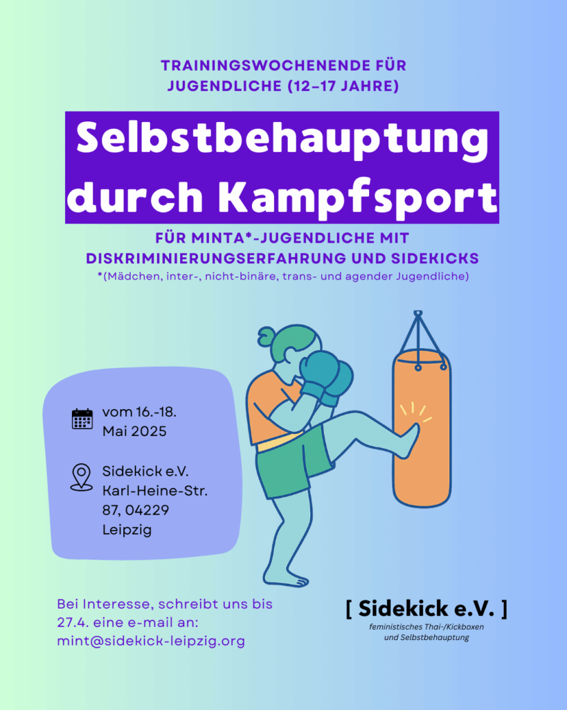 Plakat Trainingswochenende MINTA 2025